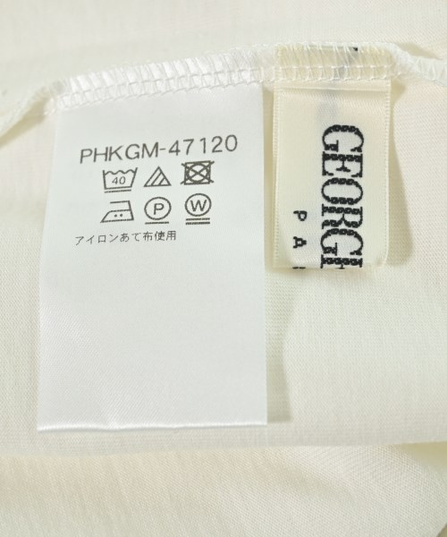 GEORGES RECH（ジョルジュレッシュ）Tシャツ・カットソー 白 サイズ:36(S位) レディース/2200684874395