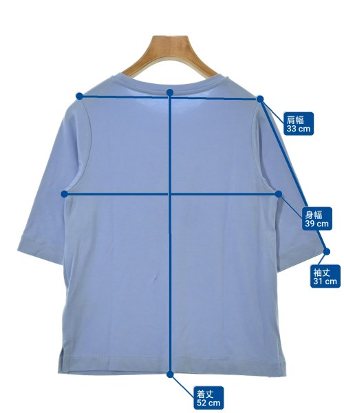GEORGES RECH（ジョルジュレッシュ）Tシャツ・カットソー 青 サイズ:36(S位) レディース/2200684874425