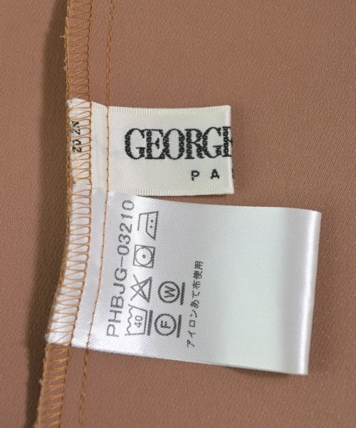 GEORGES RECH（ジョルジュレッシュ）ブラウス 茶 サイズ:36(S位) レディース/2200684874722