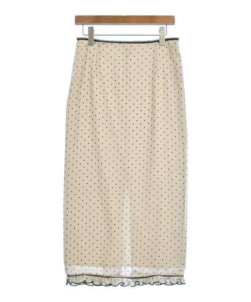Rosarymoon(ロザリームーン)ロング・マキシ丈スカート ベージュ サイズ:38(M位)/2200641911040