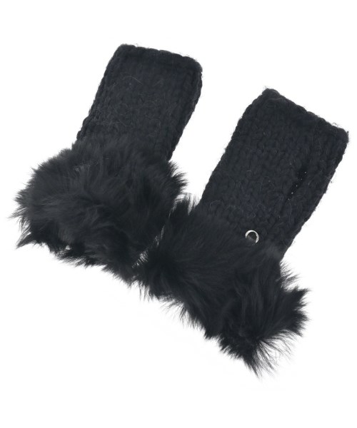 GUSHLOW & COLE（ガシュロウアンドコール）手袋 黒 サイズ:- レディース/2200627638121
