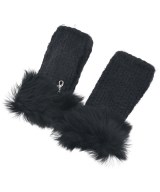 GUSHLOW & COLE（ガシュロウアンドコール）手袋 黒 サイズ:- レディース/2200627638121