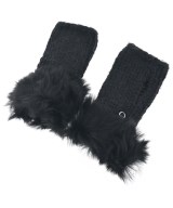 GUSHLOW & COLE（ガシュロウアンドコール）手袋 黒 サイズ:- レディース/2200627638121