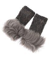 GUSHLOW & COLE（ガシュロウアンドコール）手袋 茶 サイズ:- レディース/2200673051028