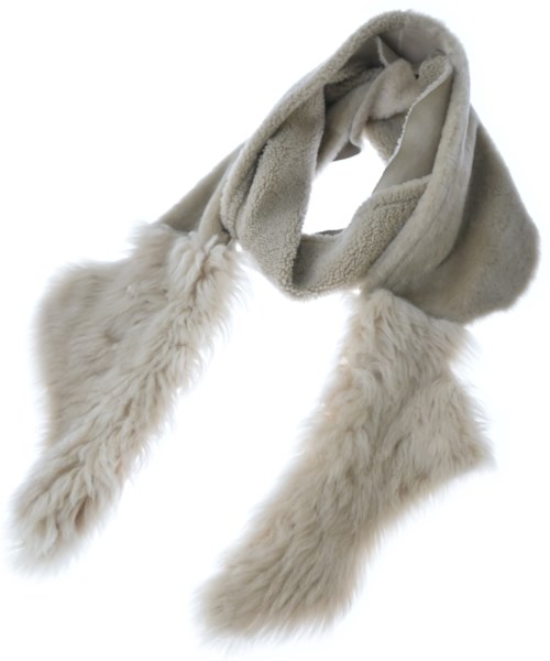 GUSHLOW & COLE(ガシュロウアンドコール)マフラー ベージュ サイズ:-/2200668281119