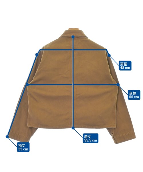 UNIVERSAL OVERALL（ユニバーサルオーバーオール）カバーオール 茶 サイズ:F レディース/2200617653035