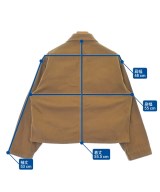 UNIVERSAL OVERALL（ユニバーサルオーバーオール）カバーオール 茶 サイズ:F レディース/2200617653035