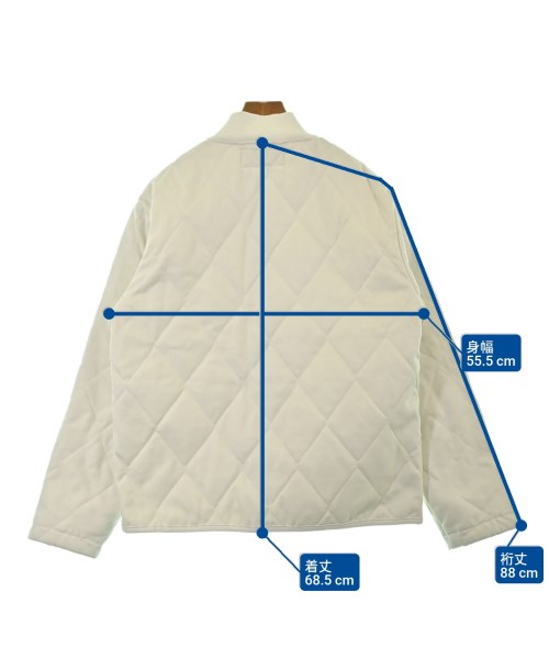 UNIVERSAL OVERALL（ユニバーサルオーバーオール）カバーオール 白 サイズ:L メンズ/2200626954031