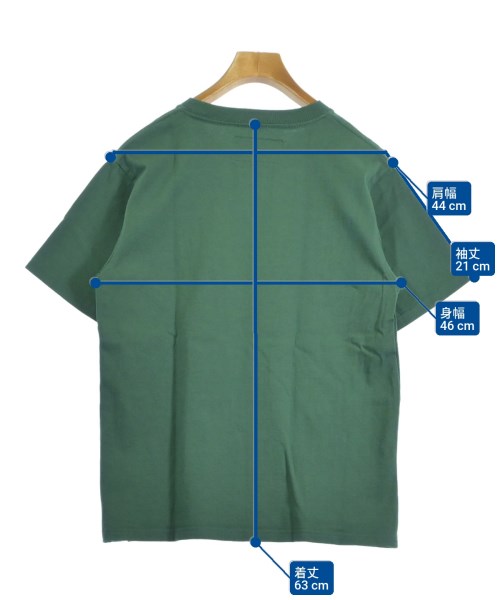 UNIVERSAL OVERALL（ユニバーサルオーバーオール）Tシャツ・カットソー 緑 サイズ:S メンズ/2200614360066