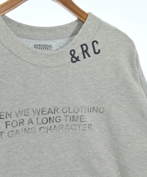 UNIVERSAL OVERALL（ユニバーサルオーバーオール）Tシャツ・カットソー グレー サイズ:F レディース/2200672591082