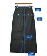 UNIVERSAL OVERALL（ユニバーサルオーバーオール）ロング・マキシ丈スカート 黒 サイズ:M レディース/2200675624046