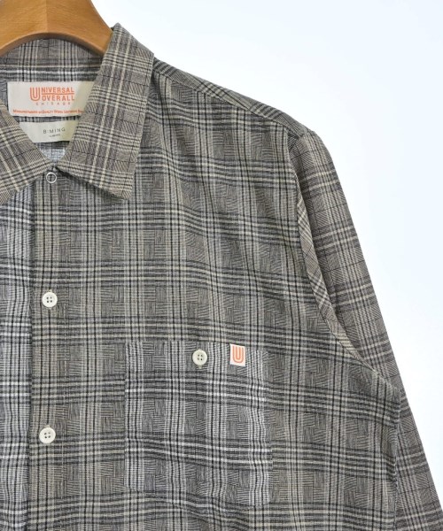 UNIVERSAL OVERALL（ユニバーサルオーバーオール）カジュアルシャツ グレー サイズ:L メンズ/2200674965058