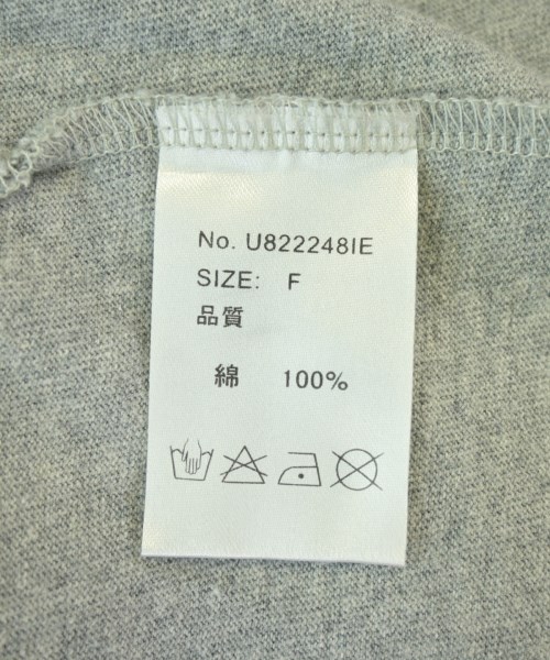 UNIVERSAL OVERALL（ユニバーサルオーバーオール）Tシャツ・カットソー グレー サイズ:F レディース/2200711765023