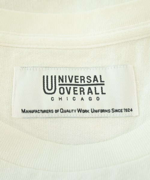 UNIVERSAL OVERALL（ユニバーサルオーバーオール）Tシャツ・カットソー 白 サイズ:F レディース/2200711765030