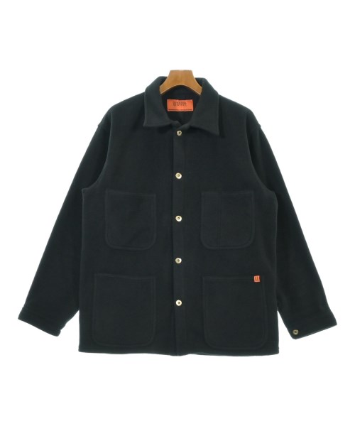 UNIVERSAL OVERALL(ユニバーサルオーバーオール)カジュアルシャツ 黒 サイズ:L/2200653617053