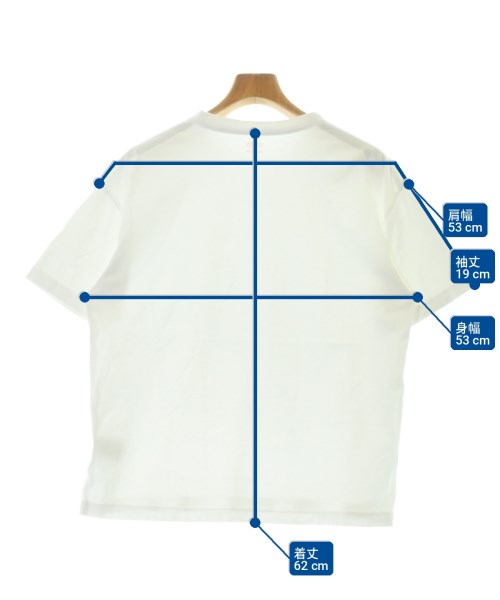 UNIVERSAL OVERALL（ユニバーサルオーバーオール）Tシャツ・カットソー 白 サイズ:M メンズ/2200707247021