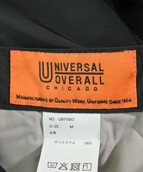 UNIVERSAL OVERALL（ユニバーサルオーバーオール）ショートパンツ 黒 サイズ:M メンズ/2200664599072