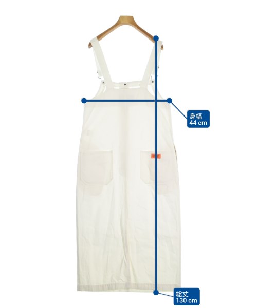 UNIVERSAL OVERALL（ユニバーサルオーバーオール）ワンピース 白 サイズ:F レディース/2200662450030