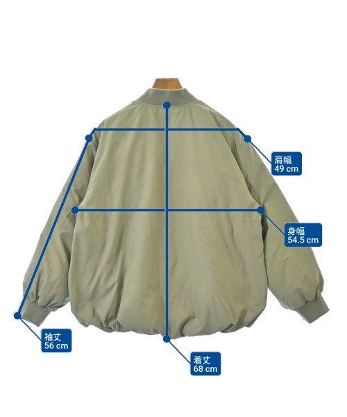 UNIVERSAL OVERALL（ユニバーサルオーバーオール）ミリタリーブルゾン カーキ サイズ:L レディース/2200663926015