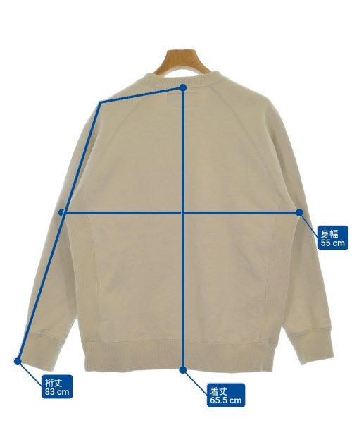 UNIVERSAL OVERALL（ユニバーサルオーバーオール）スウェット ベージュ サイズ:S メンズ/2200667574021