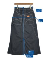 UNIVERSAL OVERALL（ユニバーサルオーバーオール）ロング・マキシ丈スカート 紺 サイズ:M レディース/2200668169080