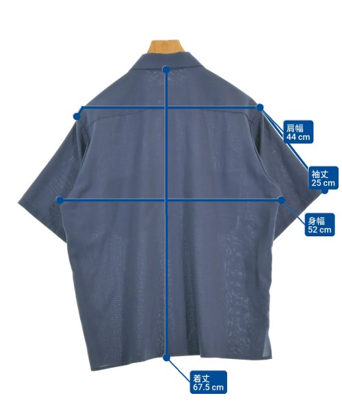 UNIVERSAL OVERALL（ユニバーサルオーバーオール）カジュアルシャツ 青 サイズ:S メンズ/2200671132026
