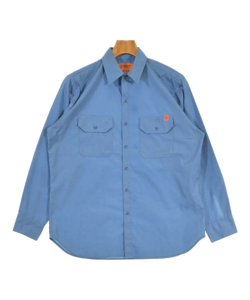 UNIVERSAL OVERALL(ユニバーサルオーバーオール)カジュアルシャツ 青 サイズ:S/2200670946037