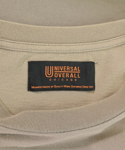 UNIVERSAL OVERALL（ユニバーサルオーバーオール）Tシャツ・カットソー ベージュ サイズ:L メンズ/2200728542082