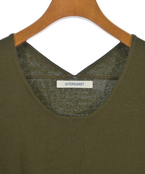 OUTER SUNSET（アウターサンセット）ニット・セーター カーキ サイズ:F レディース/2200635155146