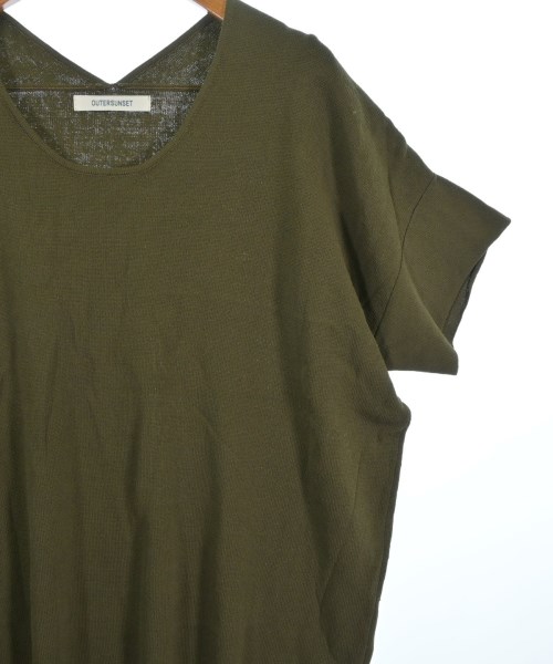 OUTER SUNSET（アウターサンセット）ニット・セーター カーキ サイズ:F レディース/2200635155146