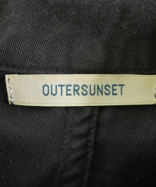 OUTER SUNSET（アウターサンセット）デニムジャケット 黒 サイズ:M レディース/2200613644129