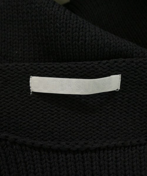 OUTER SUNSET（アウターサンセット）ニット・セーター 黒 サイズ:F レディース/2200617987017