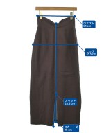 OUTER SUNSET（アウターサンセット）ロング・マキシ丈スカート 茶 サイズ:F レディース/2200675507059