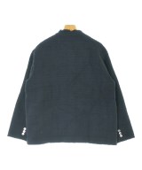 OUTER SUNSET（アウターサンセット）ノーカラージャケット 紺 サイズ:38(M位) レディース/2200642001092