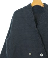 OUTER SUNSET（アウターサンセット）ノーカラージャケット 紺 サイズ:38(M位) レディース/2200642001092