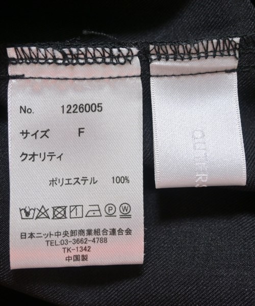 OUTER SUNSET（アウターサンセット）オールインワン/サロペット 黒 サイズ:F レディース/2200698206199