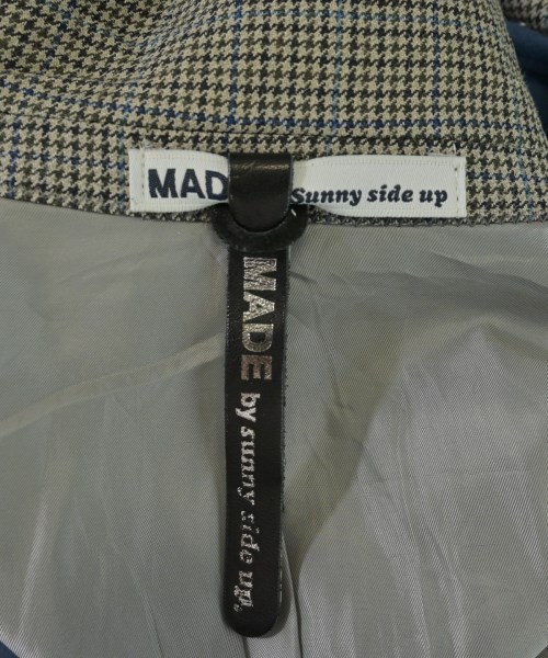 MADE by sunny side up（メイドバイサニーサイドアップ）カジュアルジャケット グレー サイズ:1(S位) メンズ/2200702135026