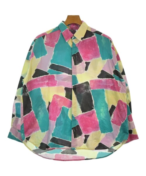 BANANATIME(バナナタイム)カジュアルシャツ 緑 サイズ:S/2200629837348