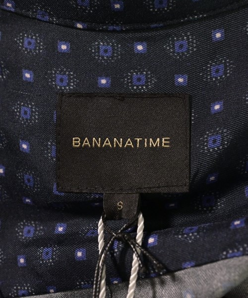 BANANATIME（バナナタイム）カジュアルシャツ 紺 サイズ:S メンズ/2200700832118