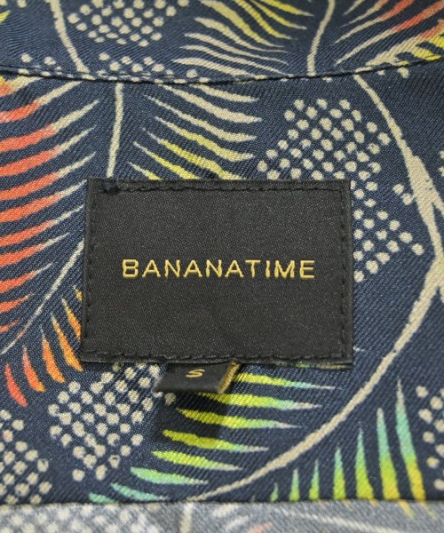 BANANATIME（バナナタイム）カジュアルシャツ 紺 サイズ:S メンズ/2200667310025