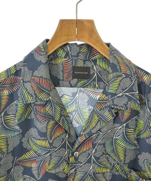 BANANATIME（バナナタイム）カジュアルシャツ 紺 サイズ:S メンズ/2200667310025