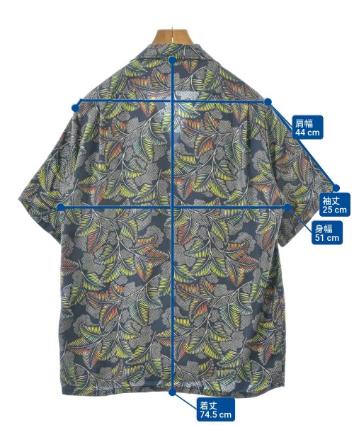 BANANATIME（バナナタイム）カジュアルシャツ 紺 サイズ:S メンズ/2200667310025