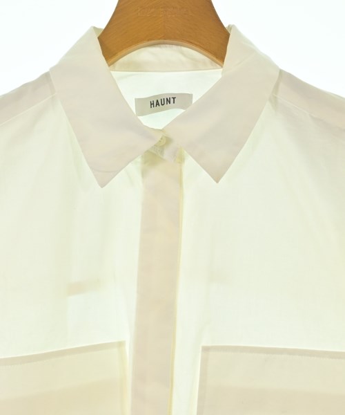 Haunt（ハウント）カジュアルシャツ 白 サイズ:F レディース/2200670044078