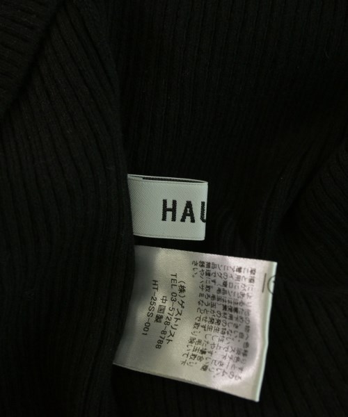 Haunt（ハウント）ニット・セーター 黒 サイズ:38(M位) レディース/2200651810050