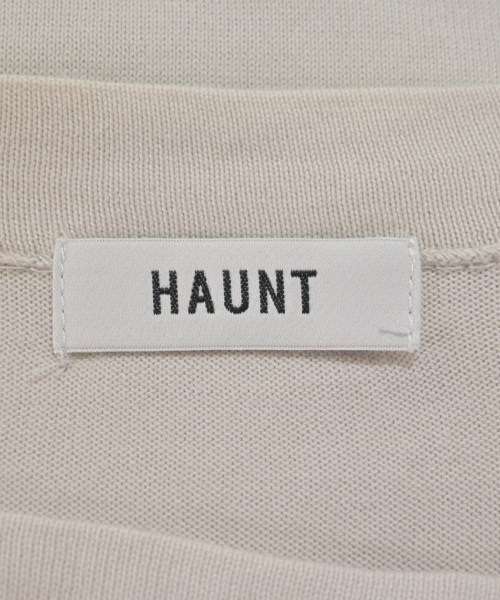 Haunt（ハウント）ニット・セーター ベージュ サイズ:38(M位) レディース/2200703771032