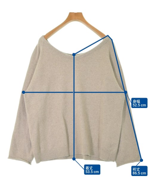 Haunt（ハウント）ニット・セーター ベージュ サイズ:38(M位) レディース/2200662858010