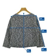 ecruefil（エクリュフィル）ノーカラージャケット 紺 サイズ:M レディース/2200654198032