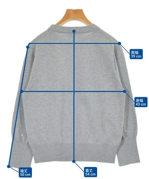 Coomb（クーム）ニット・セーター グレー サイズ:38(M位) レディース/2200619547059