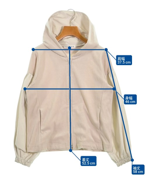 Coomb（クーム）パーカー ベージュ サイズ:38(M位) レディース/2200669781137