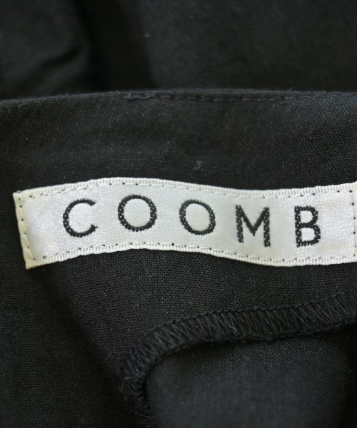 Coomb（クーム）ブラウス 黒 サイズ:38(M位) レディース/2200678160022